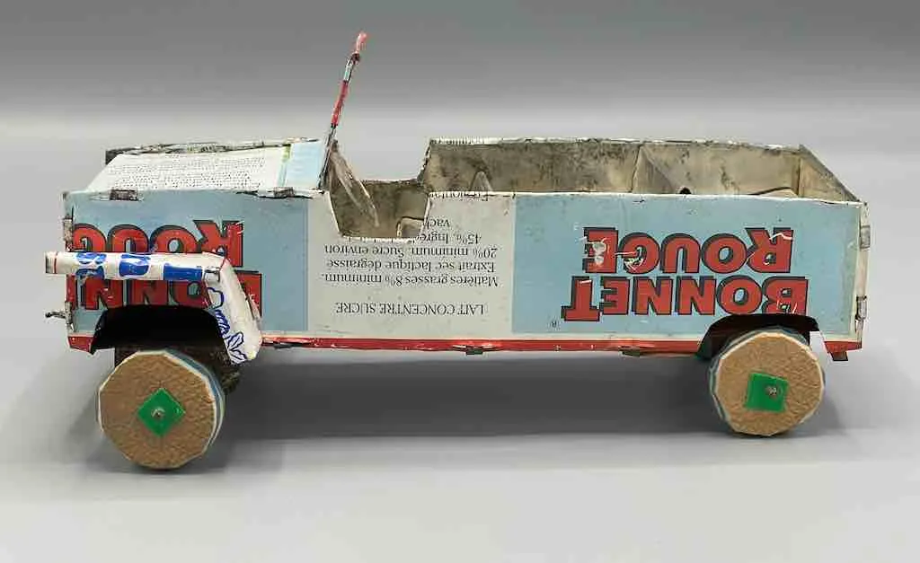 African Recycled Metal Can Toy Jeep - Burkina Faso
