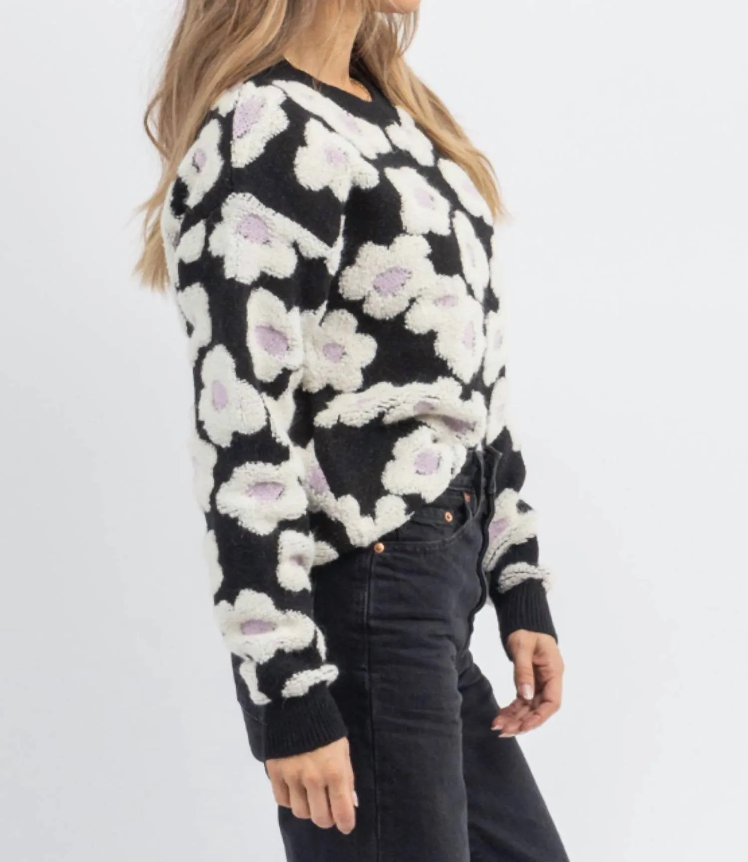 &Merci - Provincetown Floral Sweater