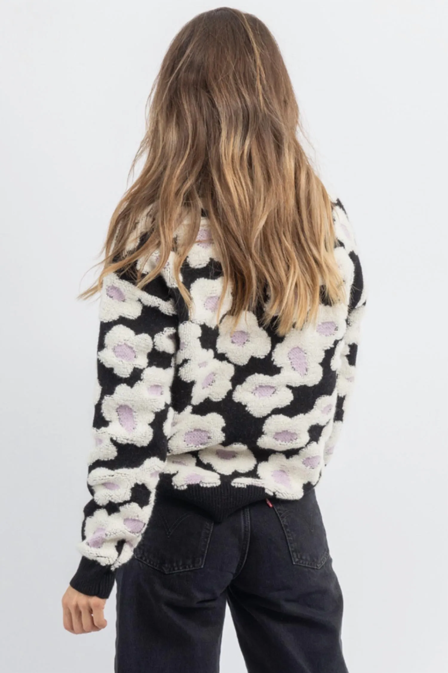 &Merci - Provincetown Floral Sweater
