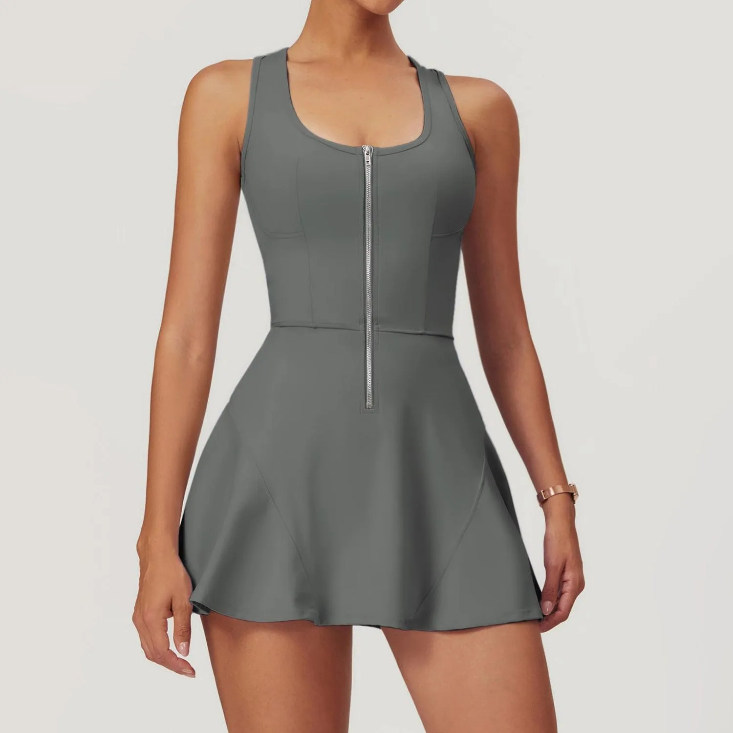 Dynamic Skirt Yoga Suit