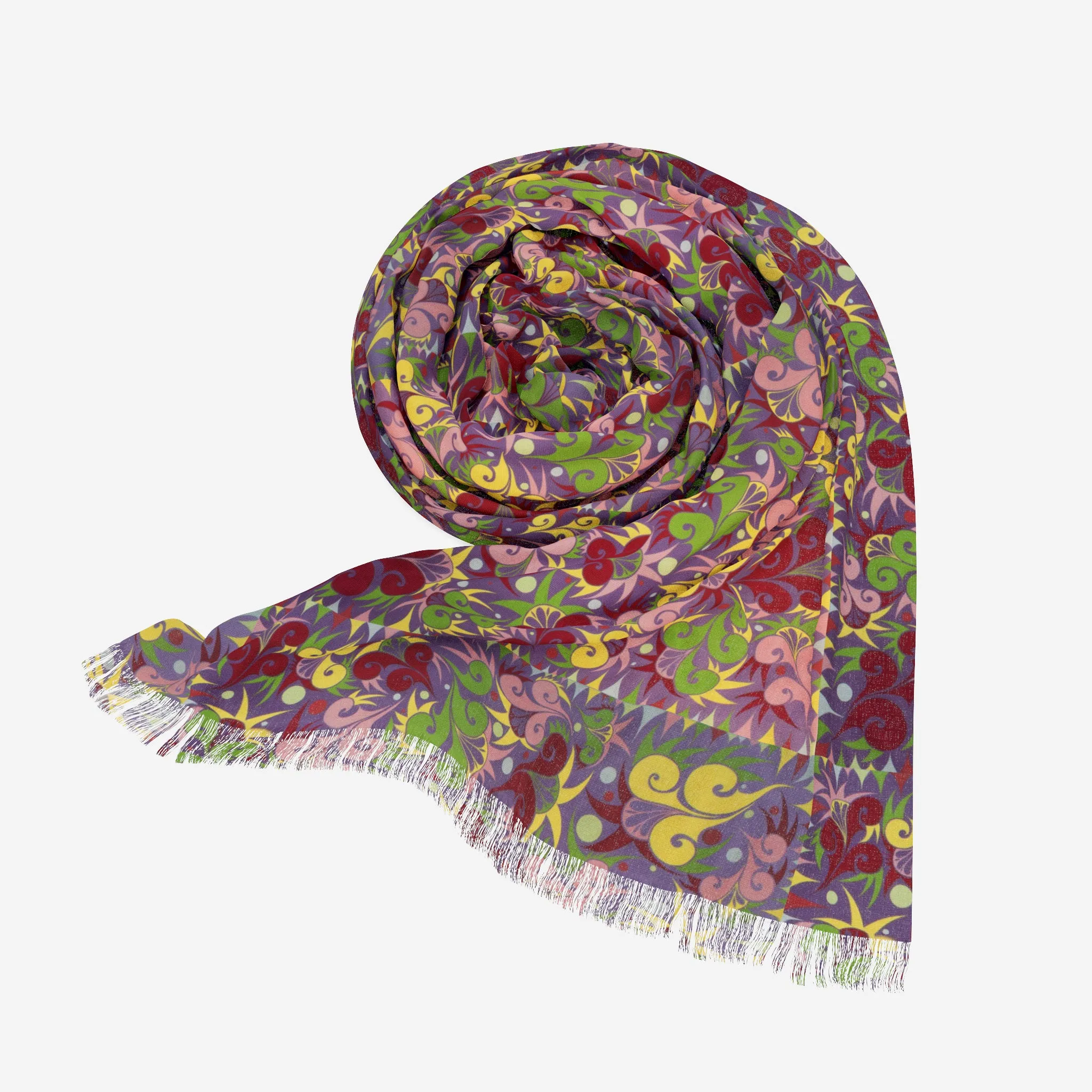 Floral Dynamic Scarf