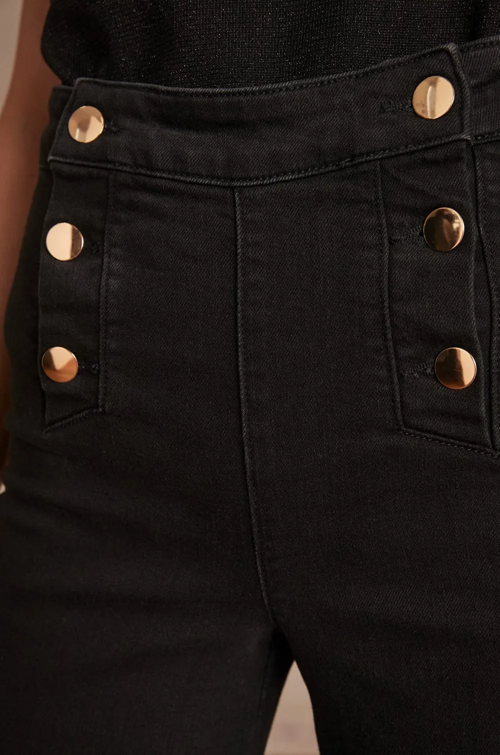 OXAN BLACK TROUSERS
