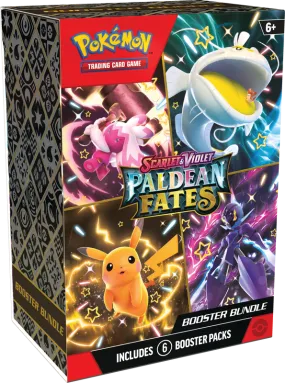Pokemon TCG - Scarlet & Violet Paldean Fates Booster Bundle