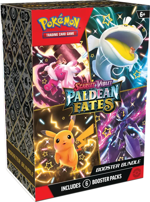 Pokemon TCG - Scarlet & Violet Paldean Fates Booster Bundle