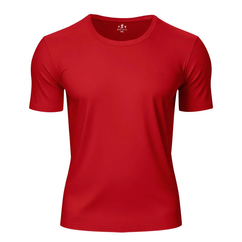 Quick-dry Round-neck Short-sleeve T-shirt