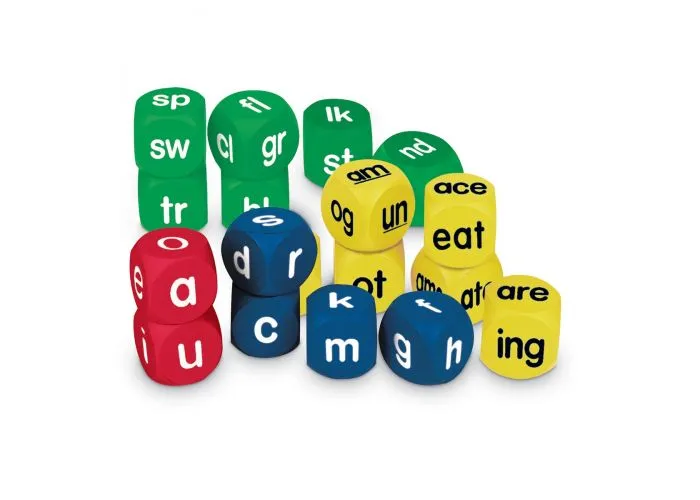 Soft Foam Phonics Cube Set 18pc